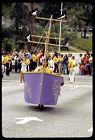 Pirate ship Homecoming Parade float